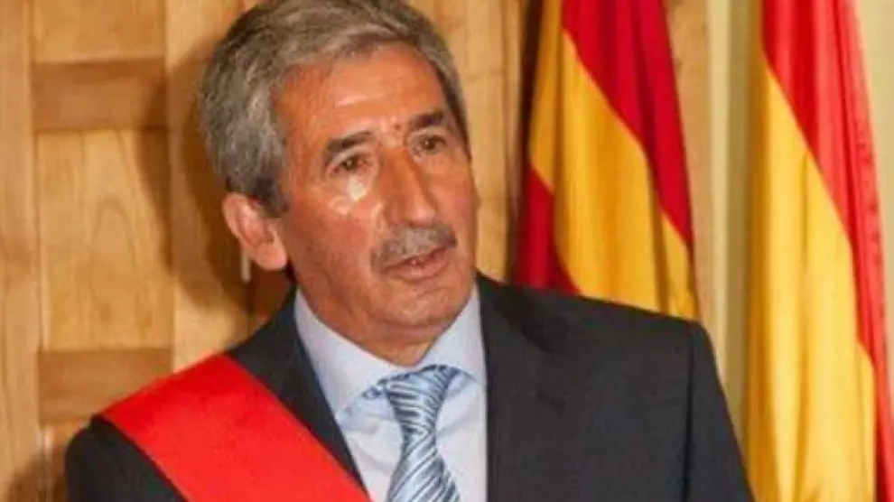 Alfredo Belío, en 2014, cuando tomó posesión como concejal del Ayuntamiento de Jaca.