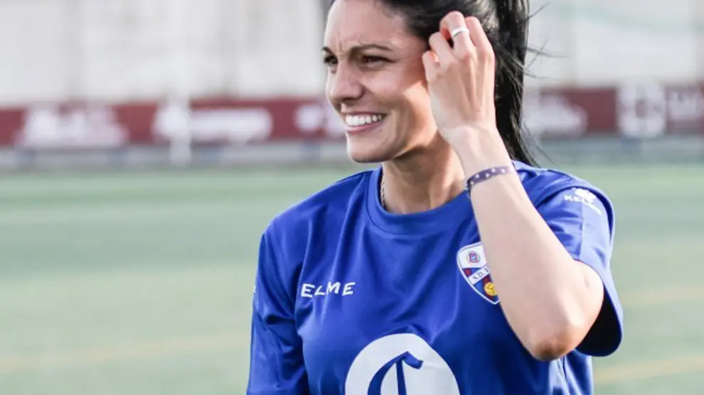 Verónica Rodríguez, entrenadora del Huesca.