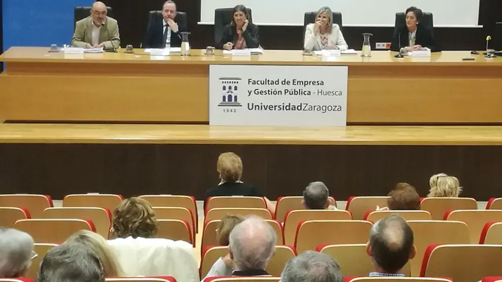 Inauguración curso de la Universidad de la Experiencia en Huesca en 2019
