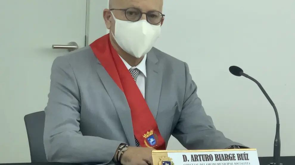 El nuevo concejal de Servicios Sociales, Arturo Biarge Ruíz.