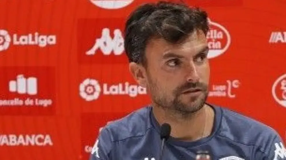 Rubén Albés, técnico del Lugo.