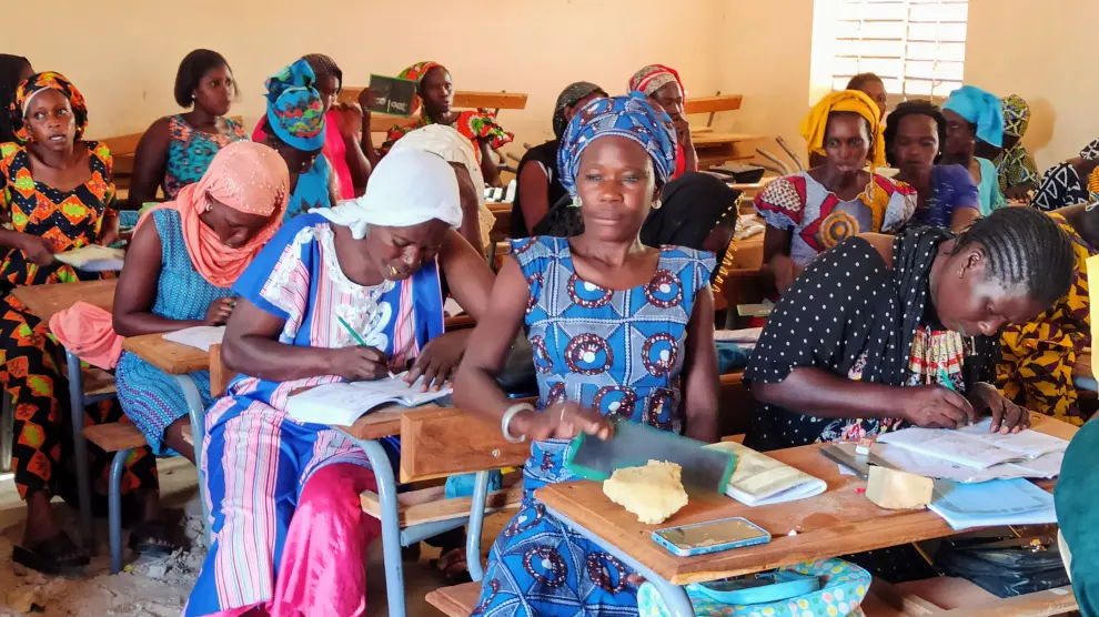 Alfabetización Mujeres en Tawfekh, Senegal