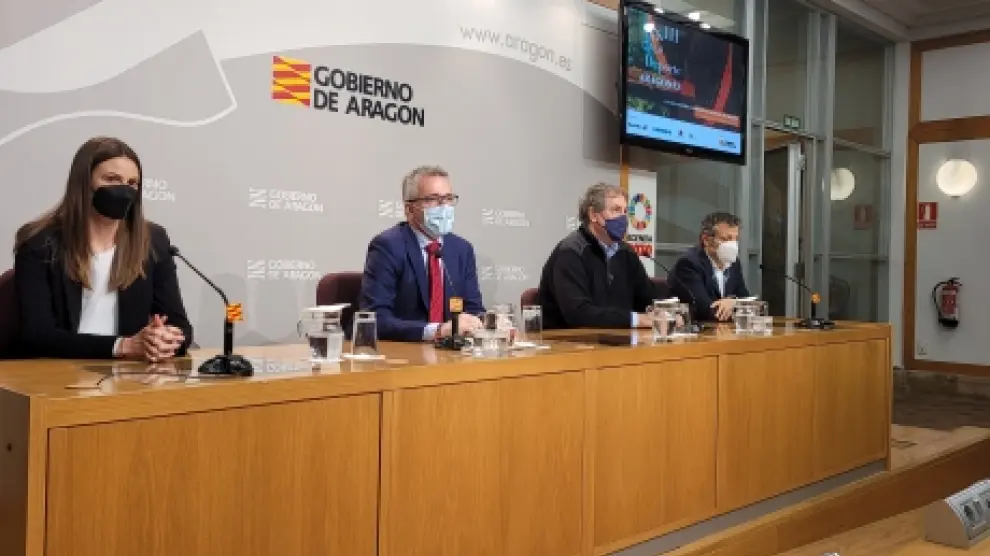El director general de Deporte, Javier de Diego, presenta la XXIII Gala del Deporte Aragonés