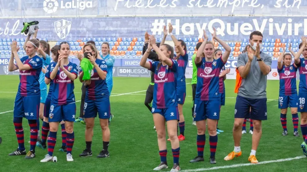 El Huesca cerró la temporada 2020/2021 en El Alcoraz.