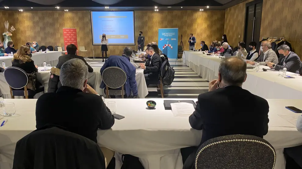 Encuentro de Contract Aragón, una de las jornadas organizadas por AREX en 2021