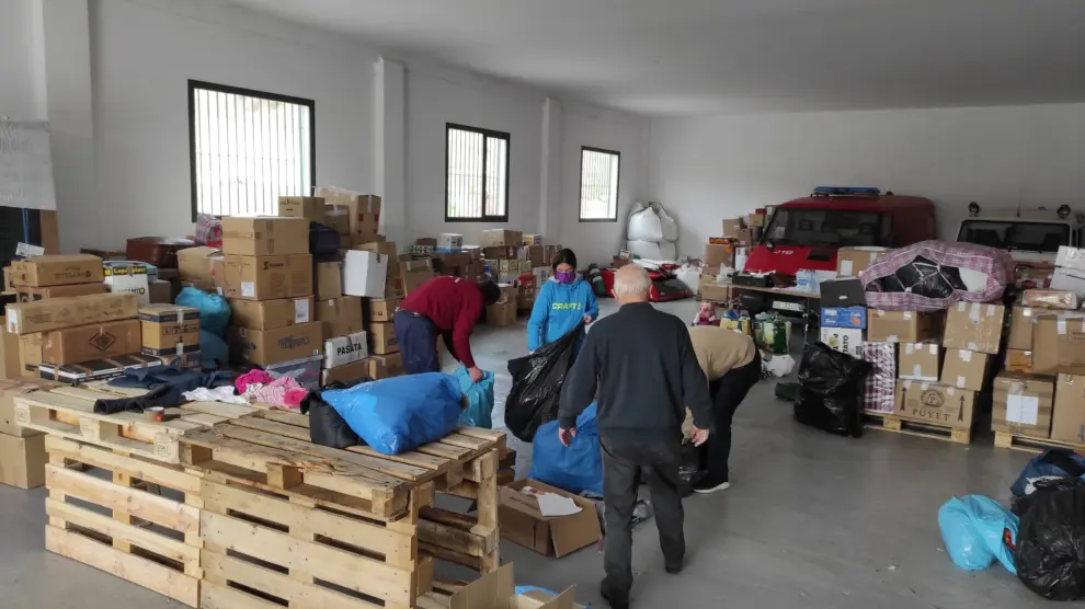 Instituciones, entidades, ciudadanos y empresas de la Ribagorza han reunido ayuda humanitaria para Ucrania.