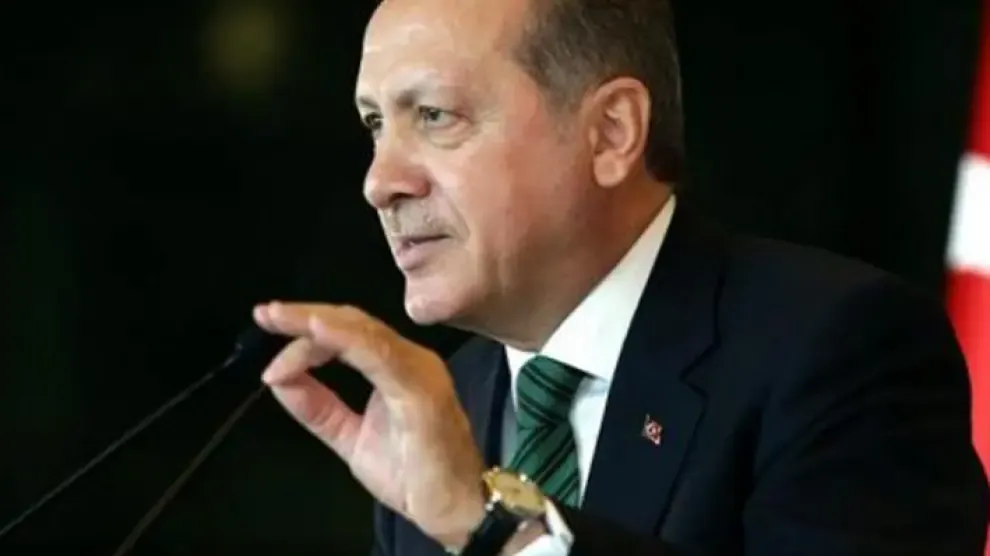 El presidente de Turquía Erdogan