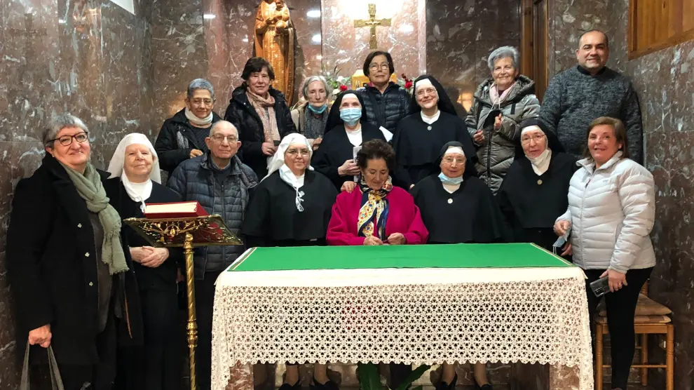 Grupo de Unidad Pastoral en la iglesia de las Siervas de María.