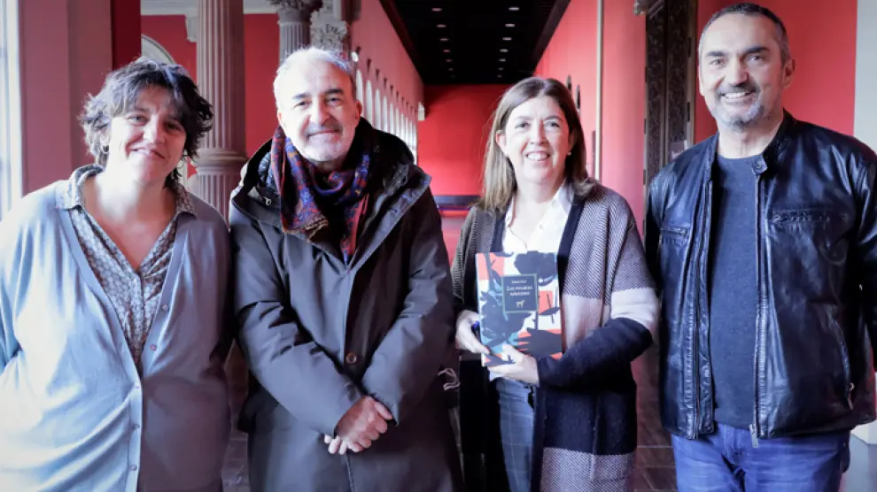 Marta Horno, Jorge Gay, Yolanda Polo y Joaquín Pardinilla presentaron la película.