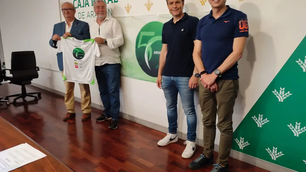 José María Romance, Roberto Dieste, Juanjo Camacho y Alberto Pallarés, en la presentación del 50 aniversario de Intec-Zoiti.