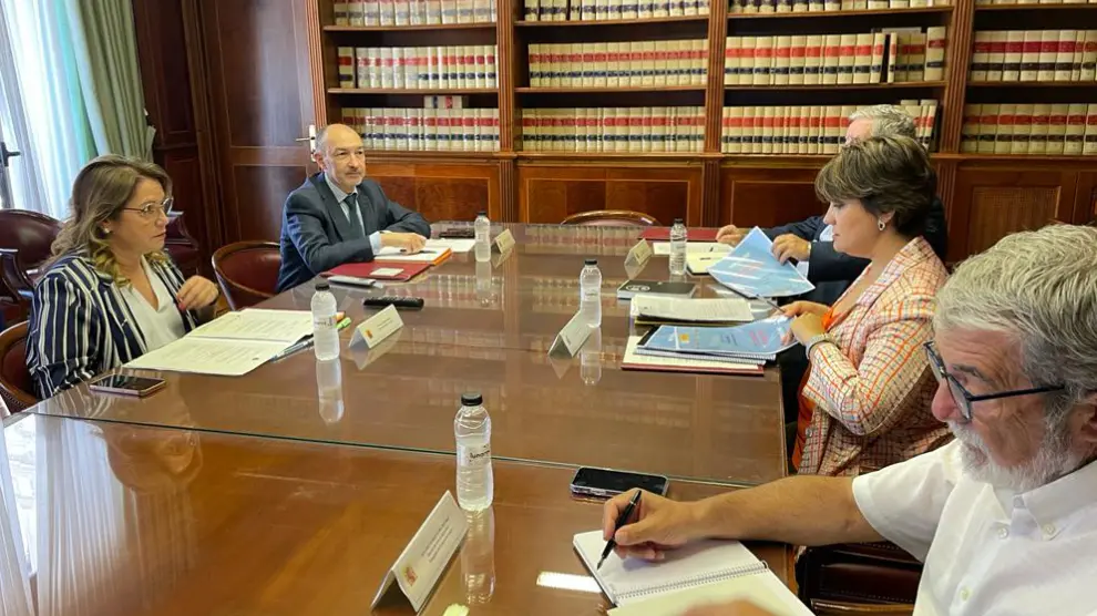 Este miércoles se ha reunido la Comisión Regional de Seguimiento en la Delegación del Gobierno en Aragón