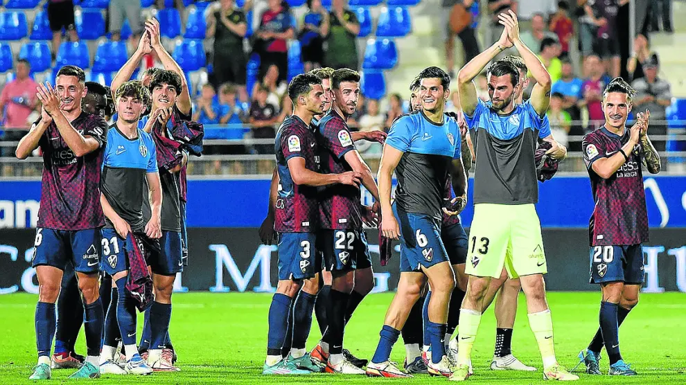 La victoria ante la Real Sociedad B dejó al Huesca undécimo a falta de la última jornada.
