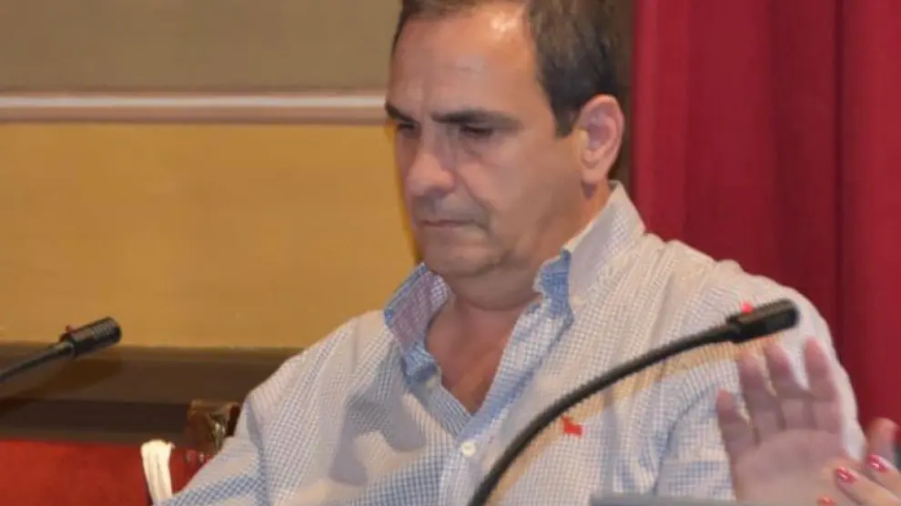 El concejal de Cs, y delegado de Bienestar Social en el Ayuntamiento de Barbastro, Adrián Cecconi