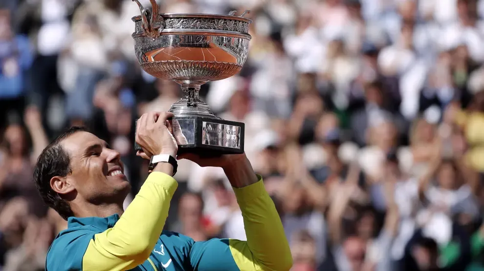 Rafa Nadal con su decimocuarto Roland Garros