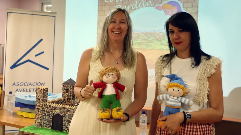 Vanessa Gargallo y Aranxta Sanjuán presentaron el libro en Huesca.