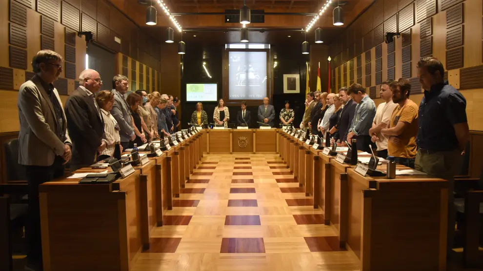 Esta tarde se celebra el pleno del Ayuntamiento de Huesca del mes de junio.