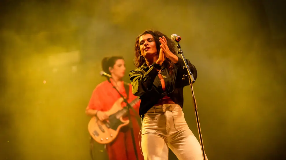 Maruja Limón regresó al festival y actuó en el Auditorio de Lanuza.