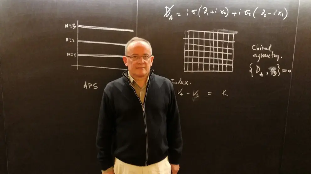 Manuel Asorey, catedrático de Física de la Universidad de Zaragoza y codirector del Centro de Ciencias Pedro Pascual de Benasque,