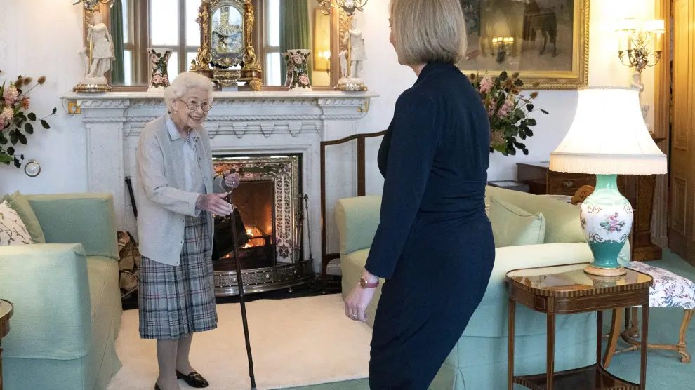 La Reina recibió recientemente a la nueva primera ministra, Liz Truss.