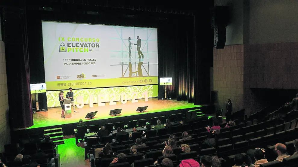 El Salón de la Innovación y el Emprendimiento, durante la edición de 2021.