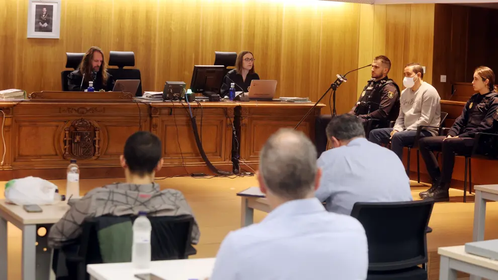 Vista oral del juicio por el crimen de Hassna, celebrado esta semana en la Audiencia Provincial.