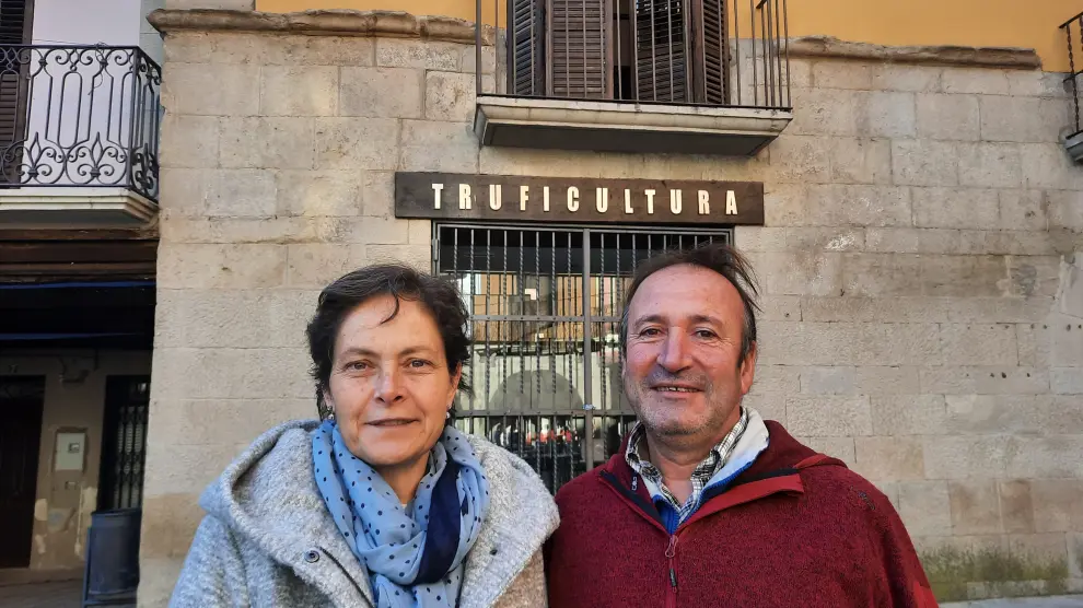 Teresa Salamero y Joaquín Nadal.