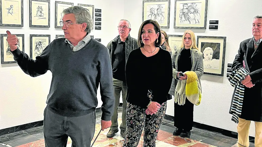 Alvira reinterpreta Desastres de Goya con expresivas figuras