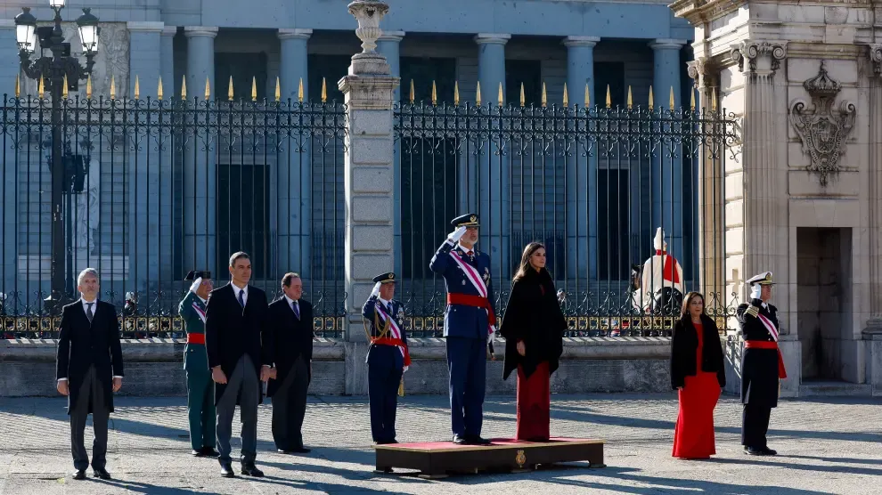 Los Reyes han presidido este acto en Madrid.