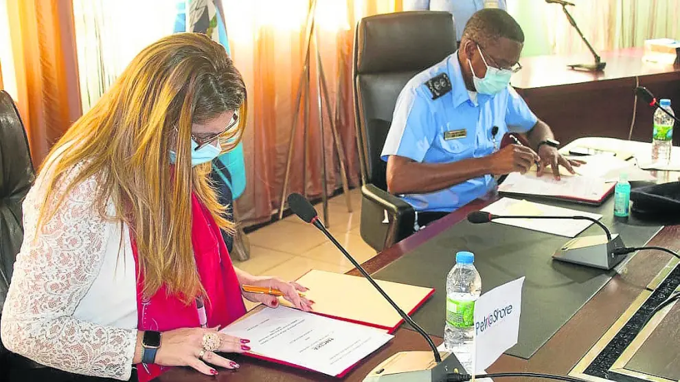 Acuerdo firmado en 2022 para la formación de todos los policías de Angola.