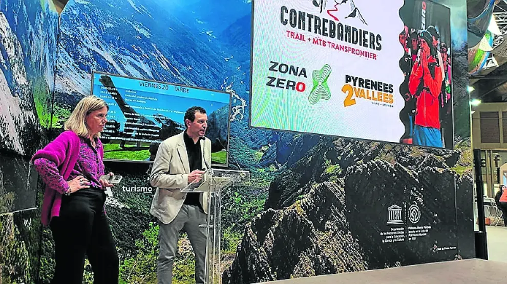 Presentación del nuevo proyecto de Zona Zero Pirineos en Fitur.