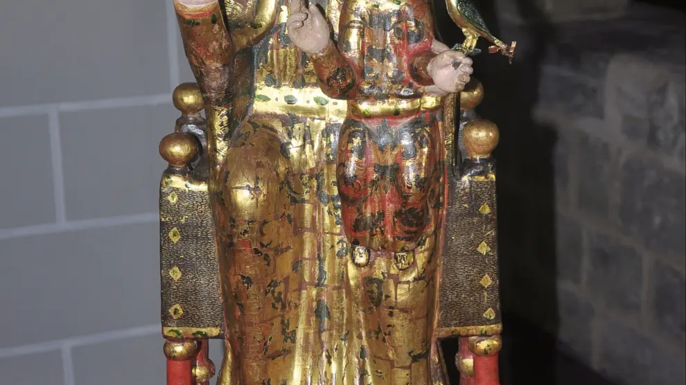La Virgen de La Liena, en el Museo Diocesano de Jaca.