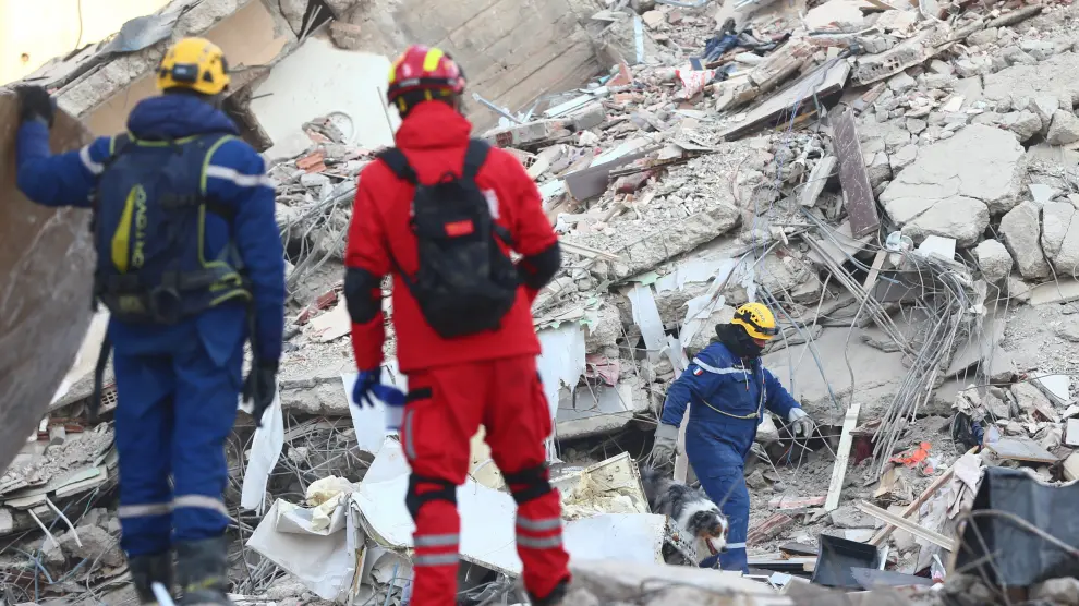Las tareas de rescate continúan en Turquía.