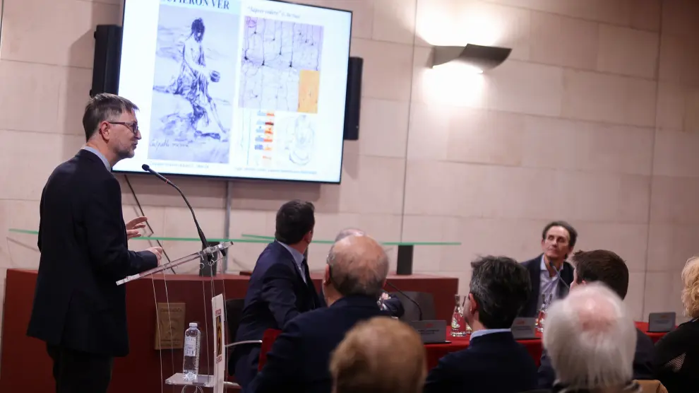 José María Pérez Trullén analizó los paralelismos entre Ramón y Cajal y Francisco de Goya.