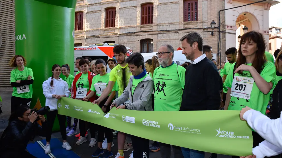 La fuerza verde ha llenado las calles de Huesca este domingo