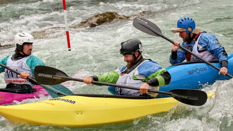 El Río Gállego se llenará de piragüistas llegados de diversos puntos durante el fin de semana.