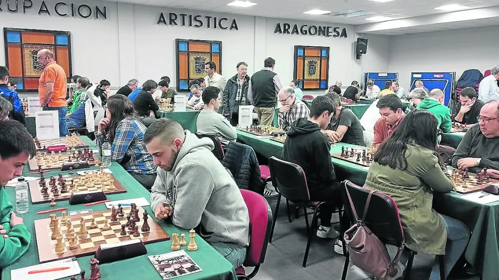 La sede de la Agrupación Artística Aragonesa una última jornada unificada.
