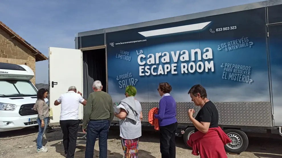 El Escape Room La Caravana recorre durante un mes pueblos de la