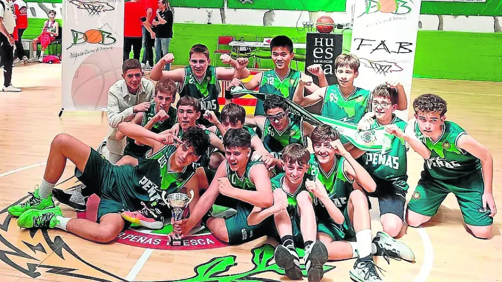 El Peñas Verde se proclamó campeón y ganó plaza en el Campeonato de Aragón.