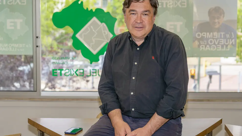 El candidato de Teruel Existe a la presidencia del Gobierno de Aragón, Tomás Guitarte.