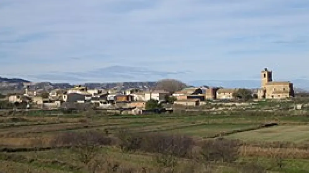 Vista de Senés de Alcubierre.