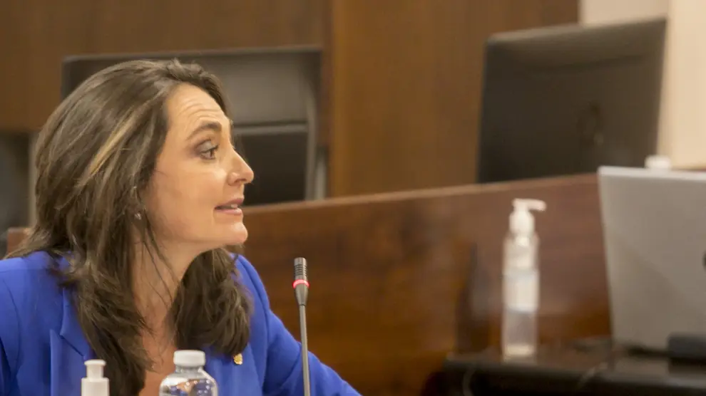La vicepresidenta segunda de la Diputación Provincial de Huesca (DPH), Celsa Rufas.