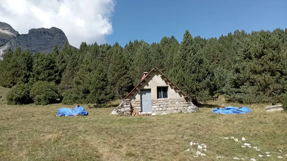 El refugio Montinier se ubica a 1.670 metros de altitud.