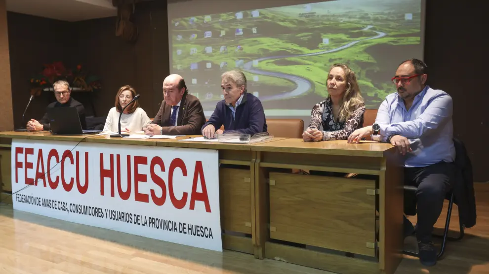 La ponencia ‘¿Un plan nacional de atención al dolor crónico?’ tuvo lugar este viernes en la sede de Feaccu Huesca.