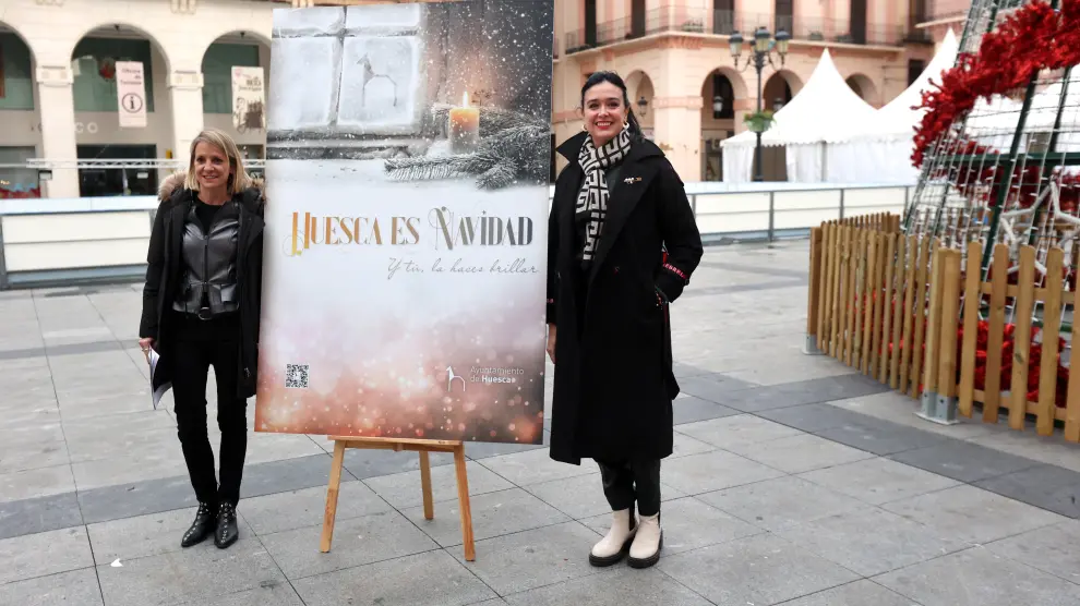 Nuria Mur y Lorena Orduna han presentado la programación de Navidad 2023 este miércoles.