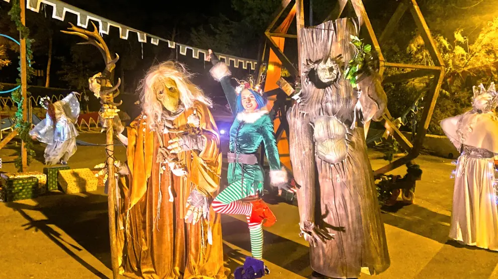 Elfos que animaran el Mercado de Navidad de Panticosa