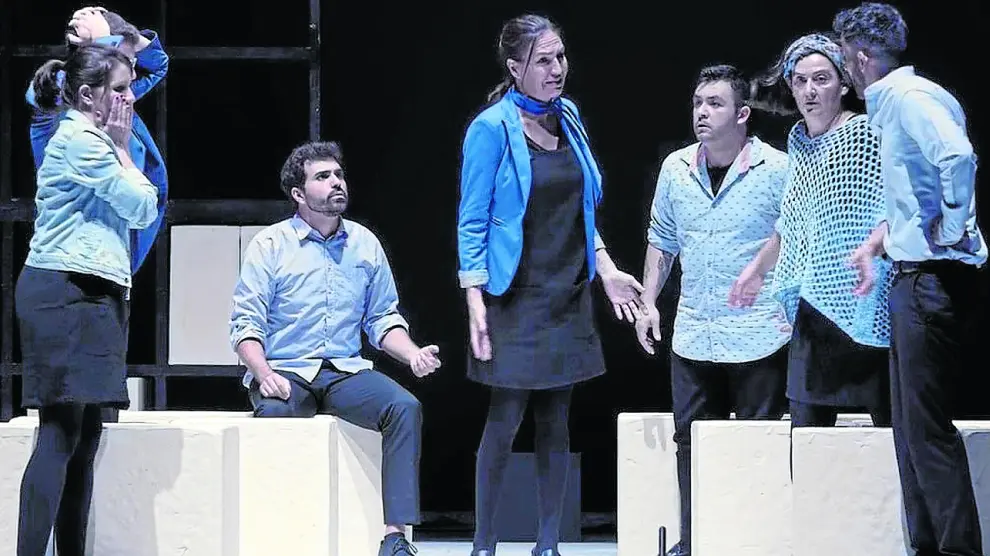 Dríades Teatro presenta este sábado en Biescas el montaje Zona salvaje.