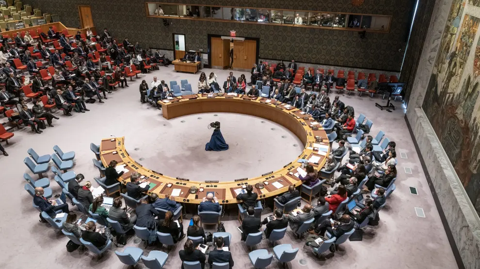 Sede del Consejo de Seguridad de la ONU en Nueva York.