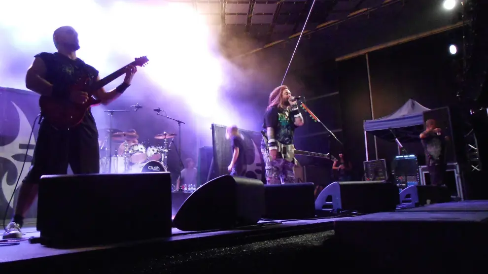 Foto de archivo de un concierto de Soulfly en el Jai Alai.