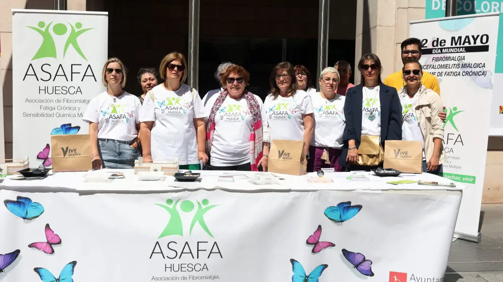 Miembros de Asafa reivindican también que se cree una unidad multidisciplinar en Huesca para estos pacientes.