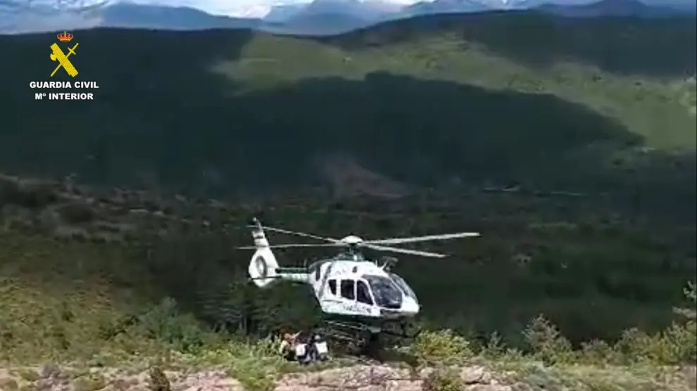 Vídeo del rescate de José Alesón.